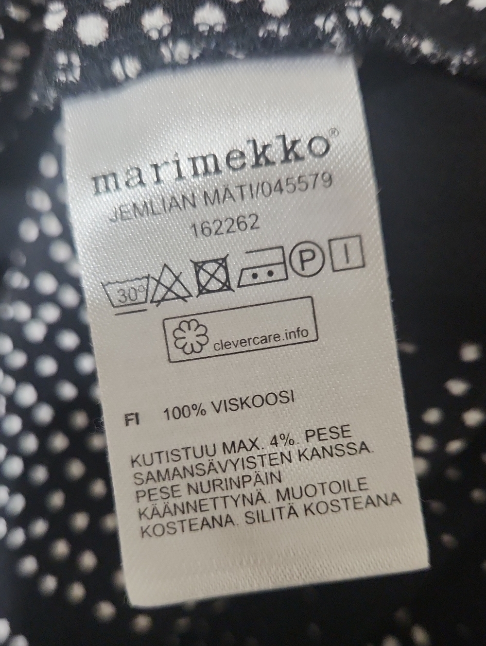 Marimekko Jemlian Mäti/ Jemlian Roe Tunic - Picture 4 of 5